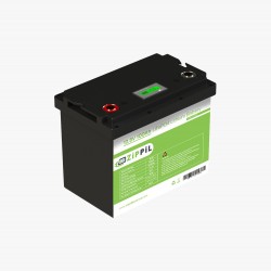 ZipPil 12.8V 100Ah LiFePO4 Lityum Akü - Ekranlı