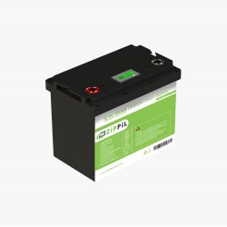 ZipPil 12.8V 100Ah LiFePO4 Lityum Akü - Ekranlı