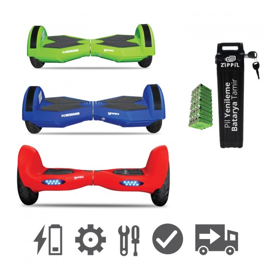 Elektrikli Hoverboard Batarya Tamir ve Pil Yenileme